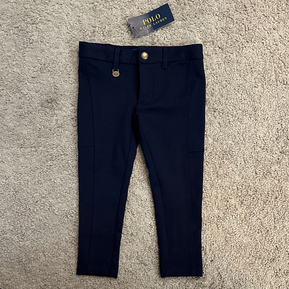 NWT Polo by Ralph Lauren Kids Dark Blue pants 2T